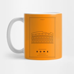 Rome Minimal Poster Mug